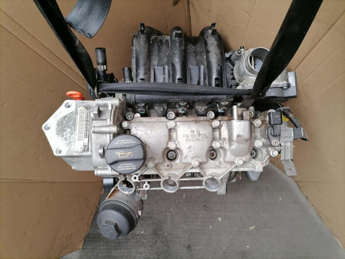 Skoda Fabia 1 original Motor BMD 1,2 40KW funktionsgepruft Bj.2007